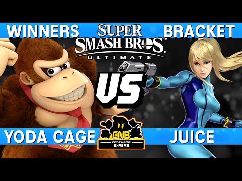 Smash Ultimate Tournament Grand Finals - Juice (Zero Suit Samus) v Yoda Cage (Donkey Kong) - CNB 174