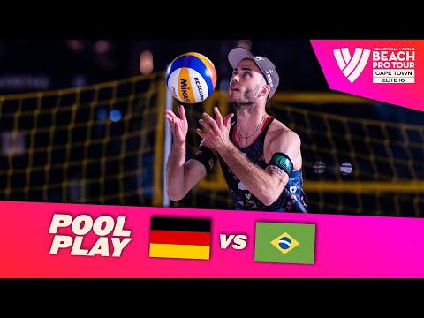 Ehlers/Wickler vs. Vinicius/Heitor - Pool Play Highlights | Cape Town 2025 #BeachProTour