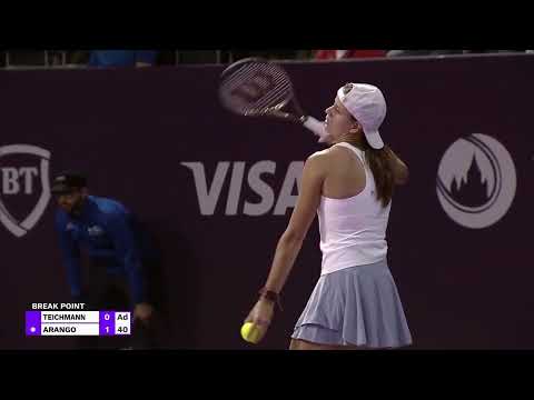 R16 - October 19th - J. Teichmann vs E. Arango match highlights