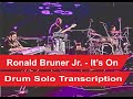 George Duke Trio -  "It's On" | Drum Solo Transcription | Live at Java Jazz Festival (PDF)