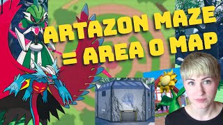 Artazon Maze is a Map of Area 0, CONFIRMED!