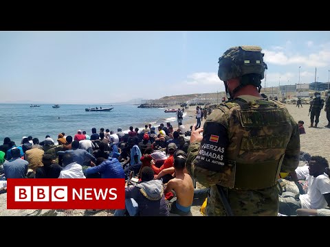 Migrants reach Spain's Ceuta enclave in record numbers – BBC News