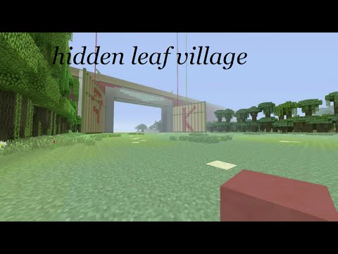 Minecraft hidden leaf village (Update)