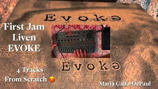 Video thumbnail for SONICWARE Liven EVOKE /All in One w/ Granular!! This is the FIRST Full Length Jam !! by Maria Calfa-DePaul