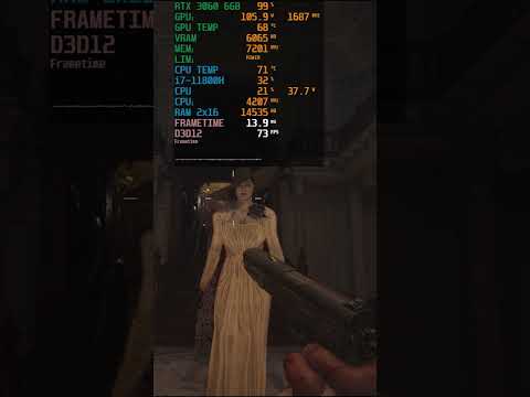 Resident Evil Village - RTX 3060 Laptop