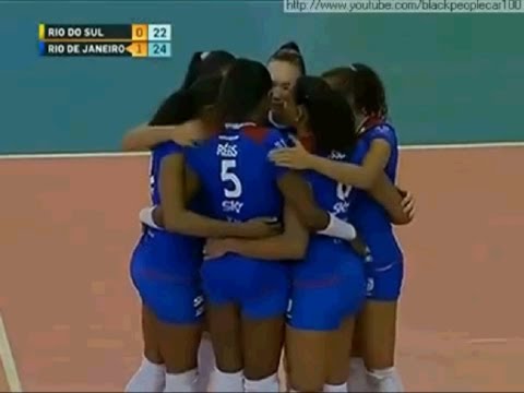 Superliga Feminina de Volei 2012/2013 - Rio do Sul 0 x 3 Unilever Sky
