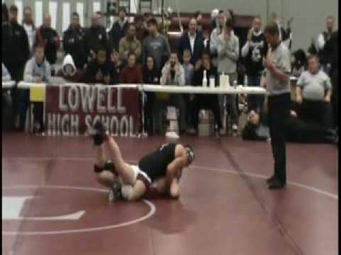 160lb (PT2/2) Lawrence vs Golner - Lowell Holiday Finals 2009-10
