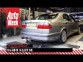 Saab 9-5 2.3t SE - Op de Rollenbank