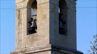 preview picture of video 'Église Notre-Dame d'Eoures à Marseille (Eoures) - Sonnerie 9h  + Annonce de l'office'