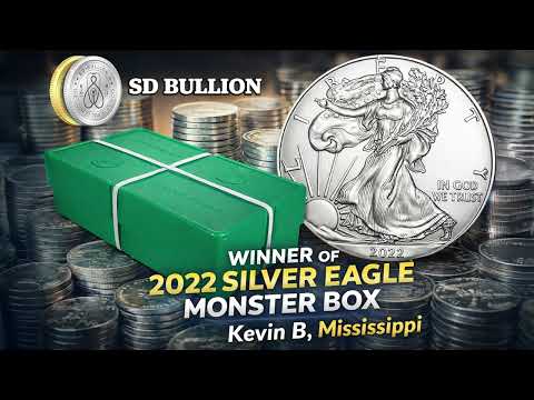 Kevin B. Wins a 2022 Silver Eagle Monster Box | Real People. Real Wins. Real Silver.