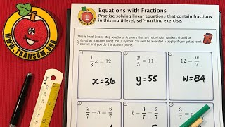 Equations with Fractions