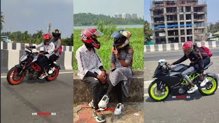 Couple Riders Trending Videos 💞✨  KTM Rc love