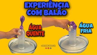 Experiência com Balão