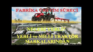 Yerli ve Milli Hattat Traktör Fabrikası'nda Üretim Süreçleri | Türkiye