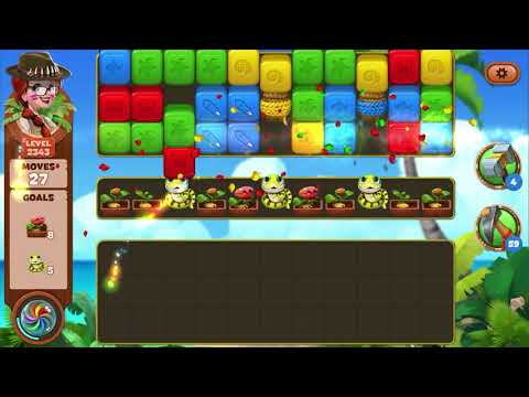 Lost Island Blast Adventure Level 2343 NO BOOSTERS - A S GAMING ✔️