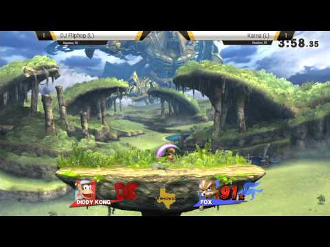 TXS2015 - DJ Fliphop (Diddy) vs Karna (Sheik) SSB4 Grand Finals Set 2 / Smash for Wii U