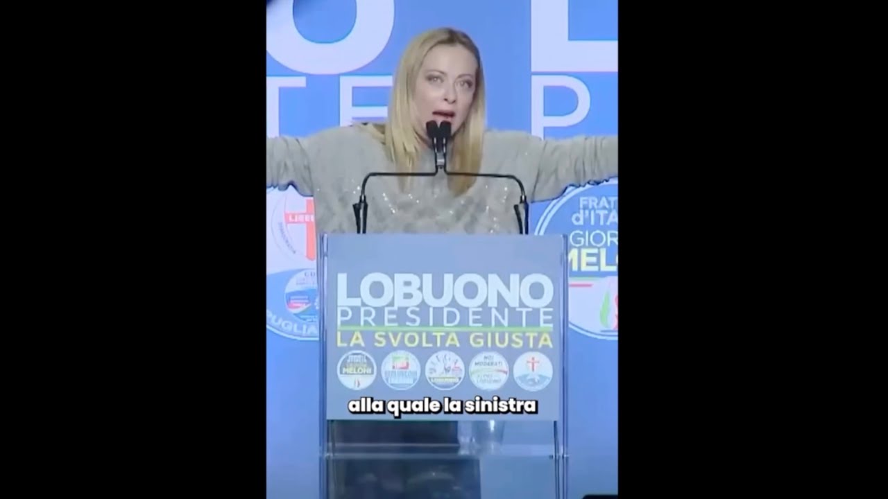 GIORGIA MELONI INFUOCATA: “ALLA MELONI A CASA CE LA MANDANO SOLO GLI ITALIANI”