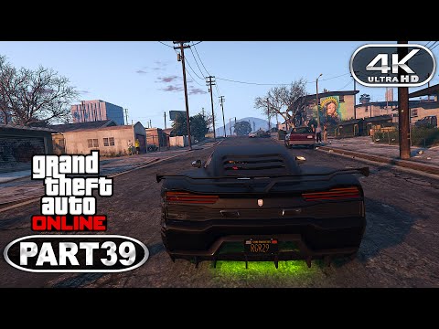 GTA Online 4K Gameplay Walkthrough Part 39 - No Commentary