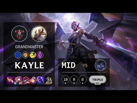 Kayle Mid vs Sylas - EUW Grandmaster Patch 11.15