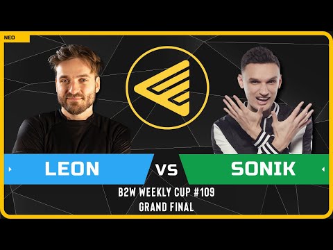 WC3 - [HU] Leon vs Sonik [NE] - GRAND FINAL - B2W Weekly Cup #109