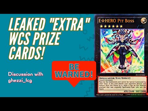 WARNING!  BACKDOORED YuGiOh WCS Championship Prize Cards LEAKED ONTO MARKET! Ft. PSA's ghezzi_tcg