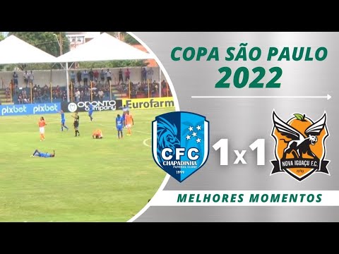 CHAPADINHA 1 X 1 NOVA IGUACU | COPA SAO PAULO JUNIOR 2022 | 08/01/22