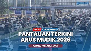 LIVE: CCTV Pantauan Arus Mudik Lebaran 2026, Ruas Cikampek-Palimanan Padat