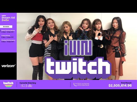 (여자)아이들 | (G)I-DLE on Twitch Stream Aid 2020