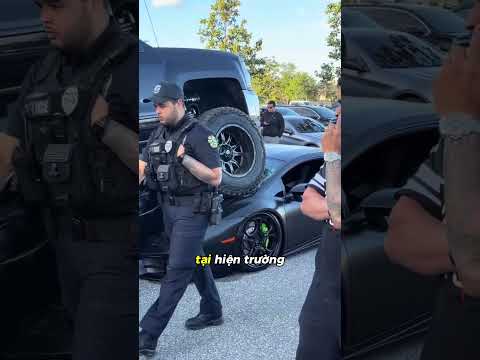 Cô gái ôm đầu vì không nghĩ đó là Lamborghini