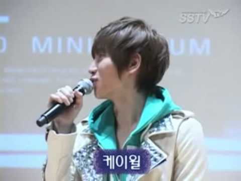 20110310 K.Will 2nd Mini Album Showcase Talk about MV