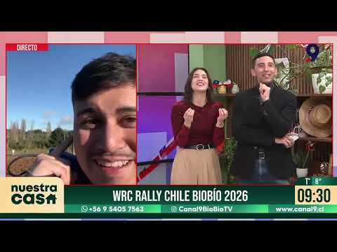 Comienza WRC Rally Chile Bio Bío: Sector tramo Turquía en San Rosendo
