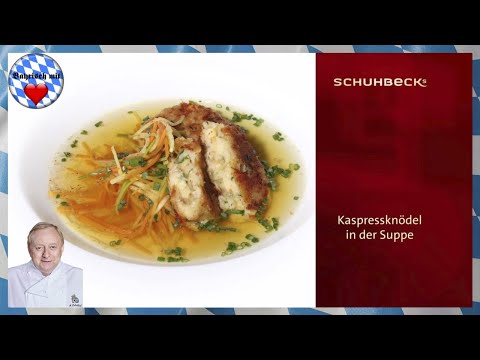 Alfons Schuhbeck - Kaspressknödel in der Suppe