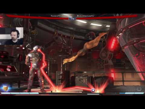 Injustice 2 2nd MP Set Gameplay pt21 - Darkseid vs. Vixen (Cheetah)