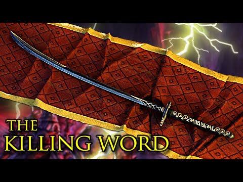 Skyrim - The Killing Word of the Spider - The Ebony Blade - Elder Scrolls Lore