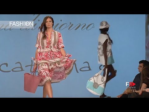 LUNA DI GIORNO - CATERINA D. Beachwear Maredamare 2014 Florence - Fashion Channel