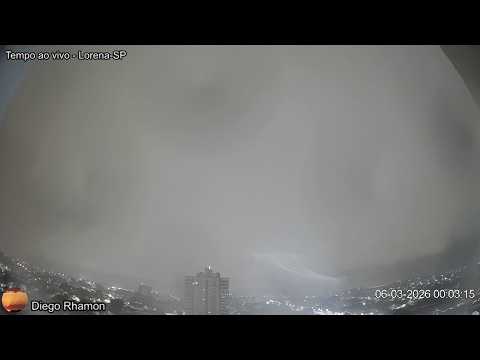 Céu de Lorena-SP e Serra da Mantiqueira - 06/03/2026 (madrugada/manhã)