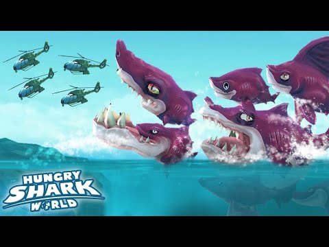 New frenzy shark unlock|| Hungry shark world Gameplay video