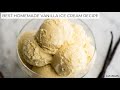 Best Homemade Vanilla Ice Cream Recipe