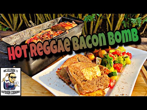 #184 - Hot Reggae Bacon Bomb // Bacon Bomb aus dem dem Dutch Oven / Kastenform