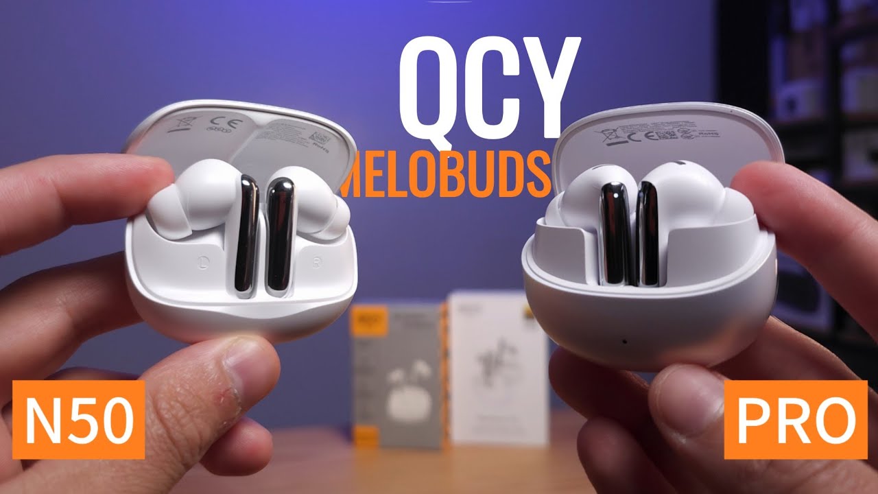 QCY MELOBUDS PRO (ht08) ou MELOBUDS N50 (ht12)- Veja Qual é Melhor! (Comparativo)