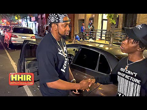 40 CAL PULLS UP ON CHESS AFTER CHESS PERFORMANCE AT SINCERE CYPHERZ IN HARLEM!!!