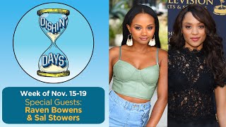 Sal Stowers and Raven Bowens join Dishin Days week of Nov 15th-19th 2021 video