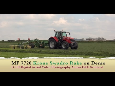 MF 7720 Krone Swadro Demo gtritchie5