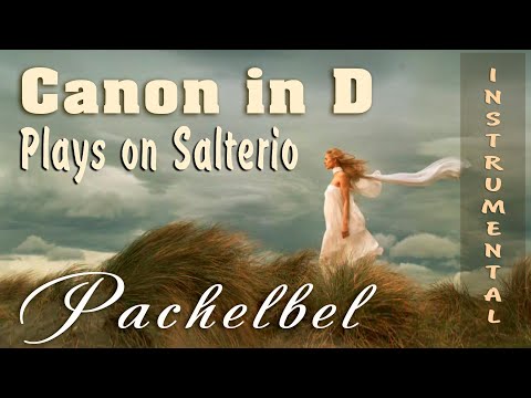 Pachelbel canon magic music on the gusli (medieval music instrument of slavs)