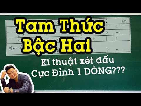 Bất Phương Trình Bậc Hai (Toán 10) - Full Dạng |