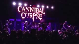 Cannibal Corpse - Jeff Hanneman tribute/ Hammer Smashed Face (live)