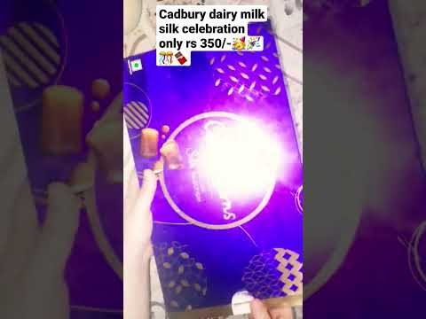 Cadbury dairy milk silk celebration only rs 350/- #dairymilksilk#viralvideo#rabiyarecipevlogs.