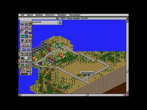 SimCity 2000, Small Islands Time Lapse