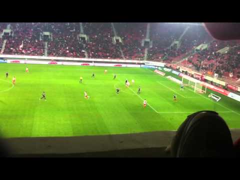 olympiakos vs doksa dramas 6-0 Amazing goal by javito (olympiakos)