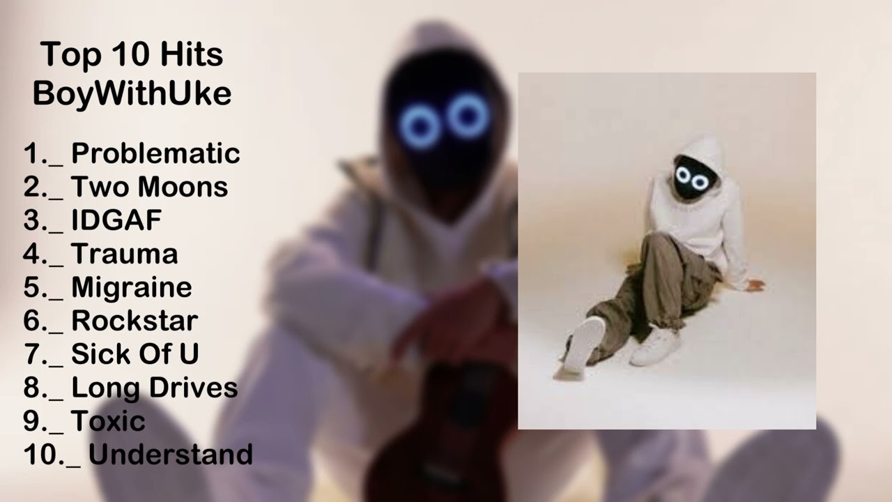 BoyWithUke - Top 10 Most Listened Songs